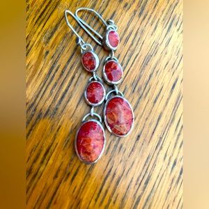 Semi precious stones earrings
